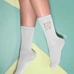 Load image into Gallery viewer, white crew socks
