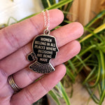 Load image into Gallery viewer, RBG Quote Necklace
