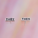 Load image into Gallery viewer, They Them Earrings
