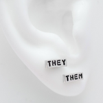 Load image into Gallery viewer, They Them Earrings

