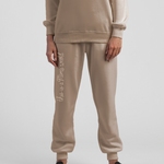 Load image into Gallery viewer, Person standing wearing Ma&#39;am Shoes &quot;This Is A Mom&#39;s World&quot; sweatpants and sweatshirt.
