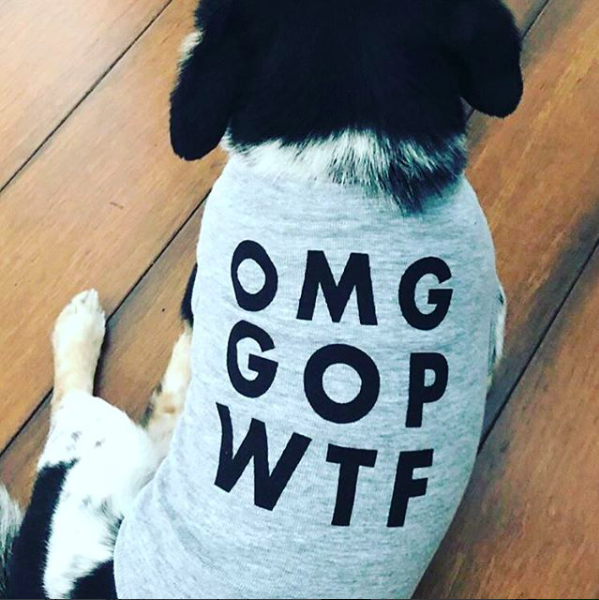 activist dog shirt