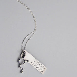 I Believe In Science Necklace
