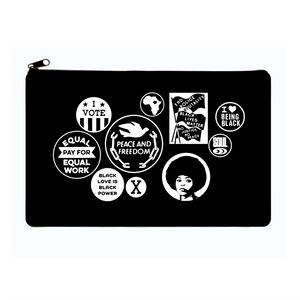 Power Button Zip Pouch