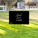 Load image into Gallery viewer, Black Lives Matter Yard Sign

