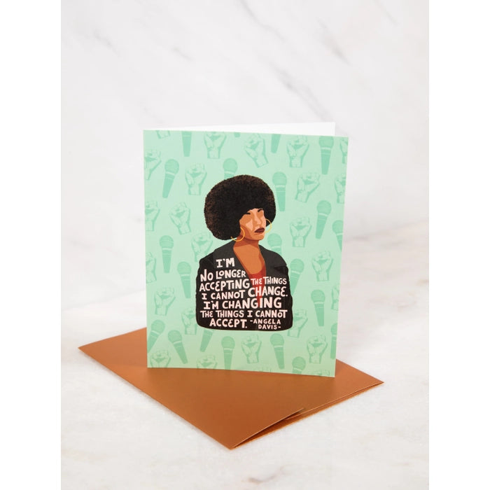 Angela Davis card