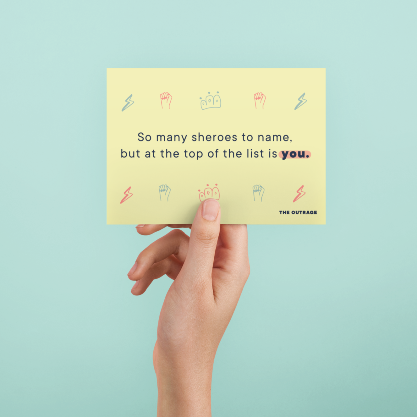 Sheroes Postcard