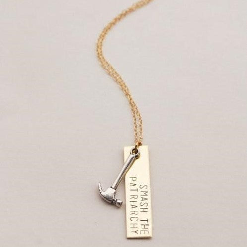 Smash The Patriarchy Necklace