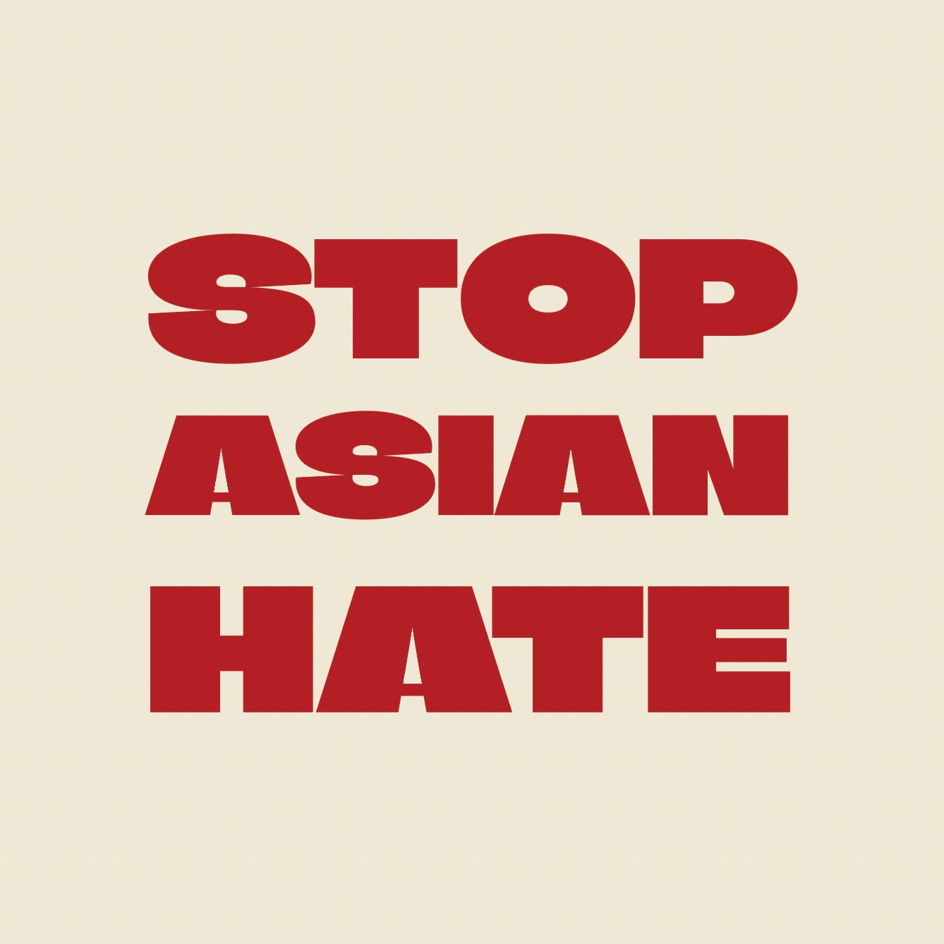 Stop Asian Hate Unisex Tee