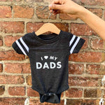 Load image into Gallery viewer, I Love My Dads Onesie + Toddler Tee
