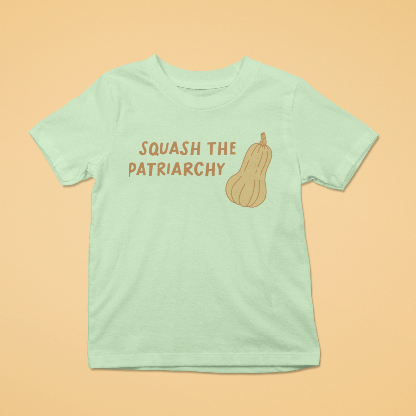 Squash The Patriarchy Onesie + Kids Tee