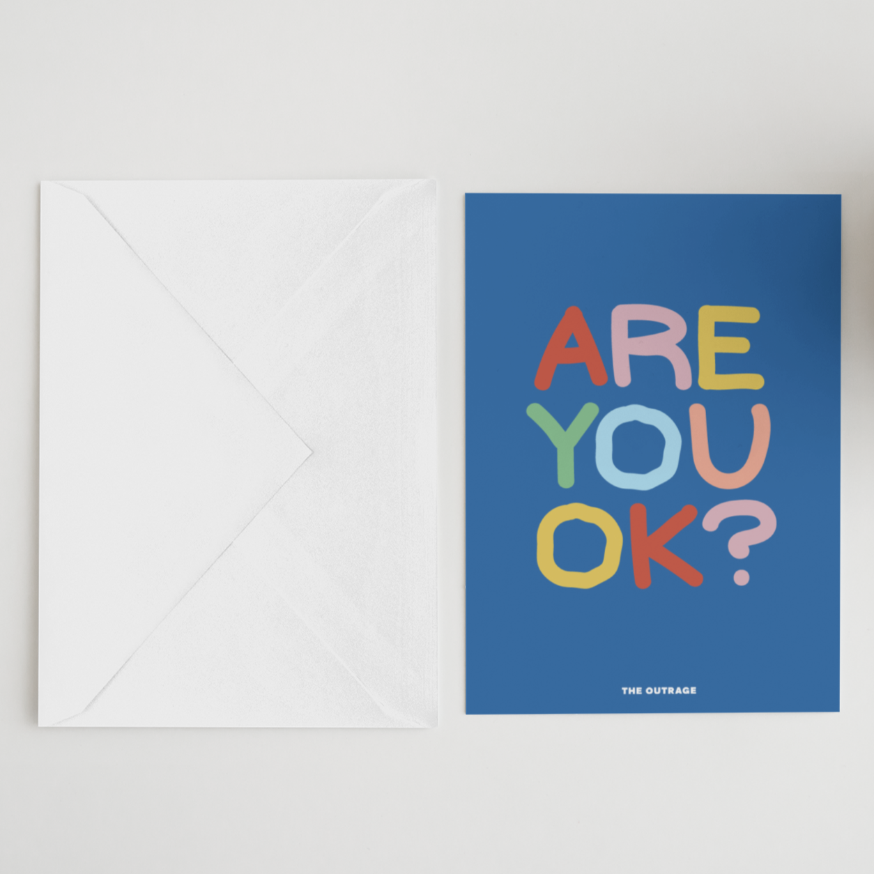 Are You OK? Postcard