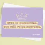 Load image into Gallery viewer, You Reign Supreme Postcard
