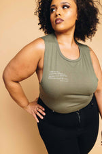 Load image into Gallery viewer, Audre Lorde Quote Tank
