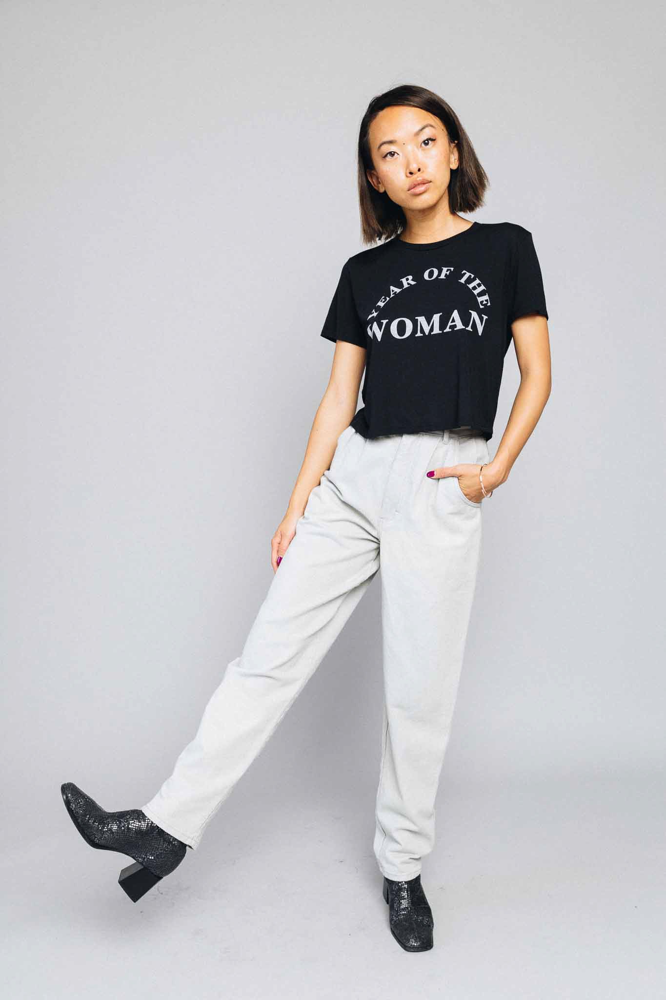 Year Of The Woman Cropped Tee