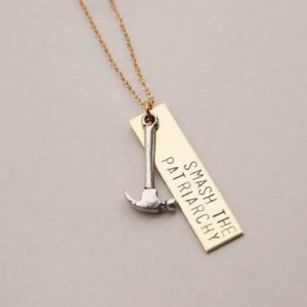 Smash The Patriarchy Necklace