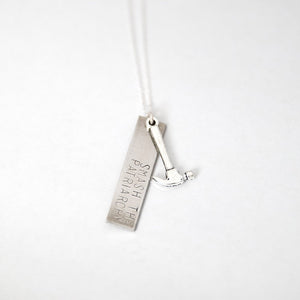 Smash The Patriarchy Necklace