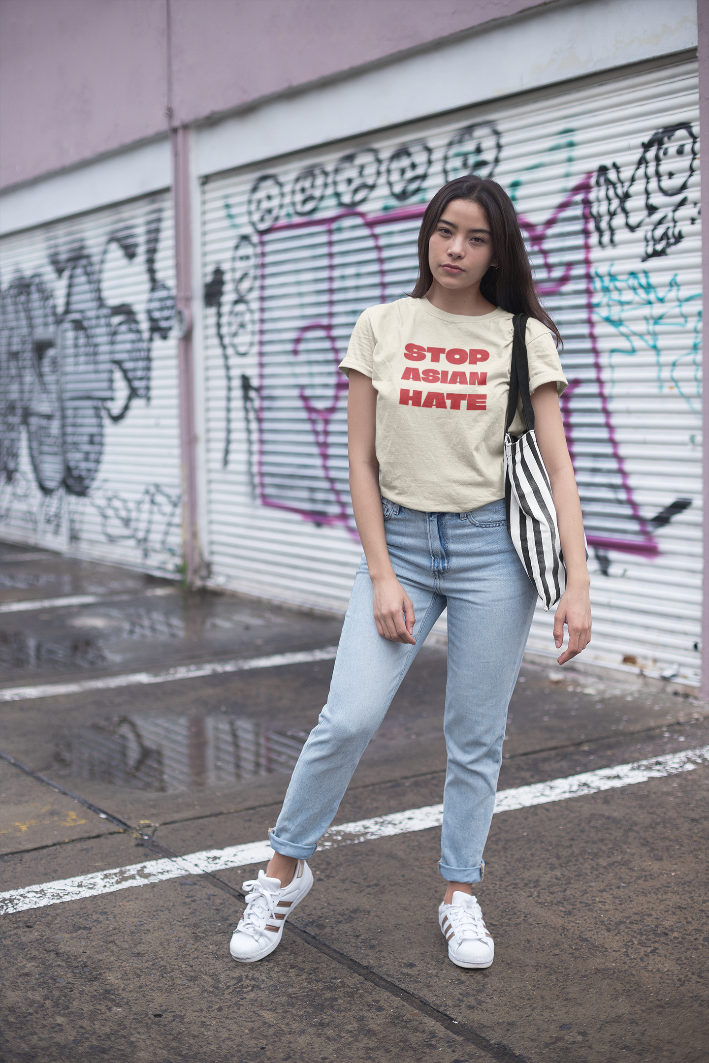 Stop Asian Hate Unisex Tee
