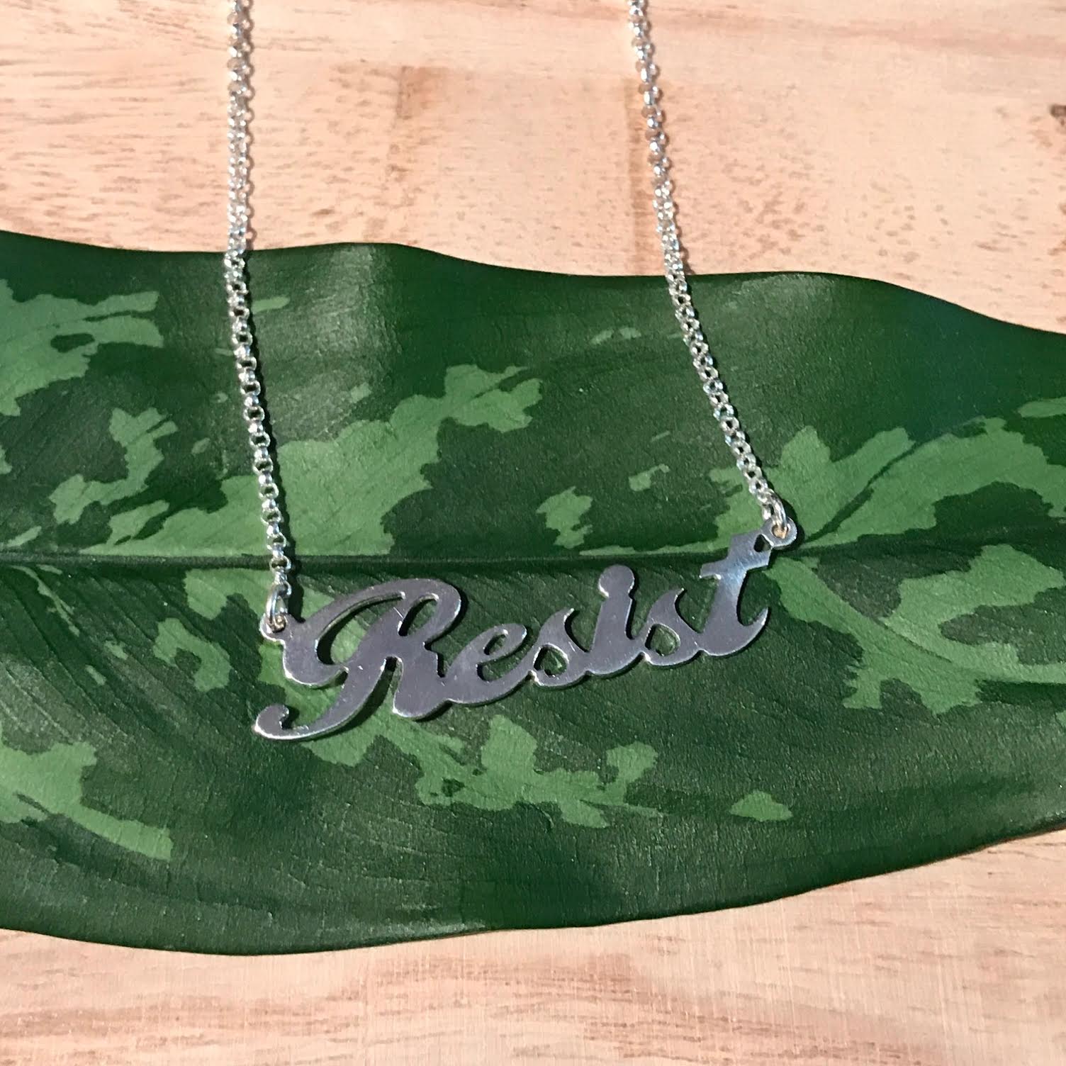 Resist Necklace